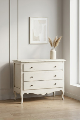Italienische Möbel Stil Weiß Kommode Anrichte Designer Möbel Holz Neu