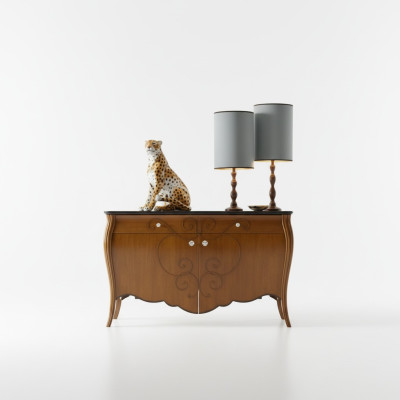 Sideboard Braun Holz Kommoden Italienische Möbel Einrichtung Schränke
