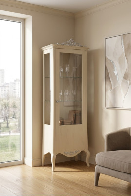 Vitrine Schrank Wohnzimmer Schränke Anrichte Italienische Möbel Holz