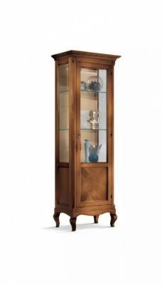Möbel Glasschrank Vitrine Holz Vitrinen Glas Schrank Regale Italien