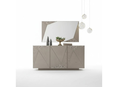 Sideboard Holz Kommoden Wohnzimmer Schrank Schränke Italien Anrichte