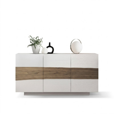 Sideboard Holz Kommoden Möbel Wohnzimmer Weiß Modern Schrank Neu
