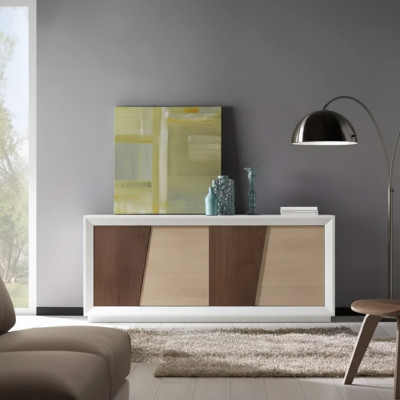 Sideboard Příborník Hnědý Příborníky Dřevo Skříň Nábytek Komody Nové