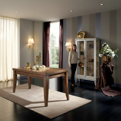 Vitrine Italienische Luxus Möbel Vitrinen Glas Design Schrank Weiß Neu