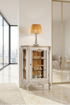 Výložní skříně skleněná skříň styl klasický dřevo design nábytek