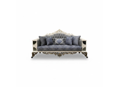 Designer Sofa Moderner 3 Sitzer Sofa Luxuriöses Wohnzimmer Sofa Neu
