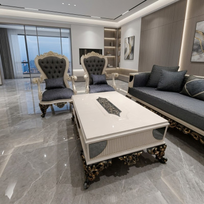 Designer Couchtisch Wohnzimmer Couchtisch Besonderem Charme Möbel