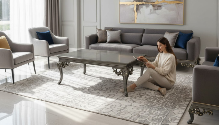 Designer Tauper Couchtisch Wohnzimmer Couch Tisch Wohnzimmermöbel