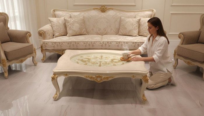 Opulentes Wohnzimmer Couchtisch modernen Couchtisch Neu Deluxe Möbel