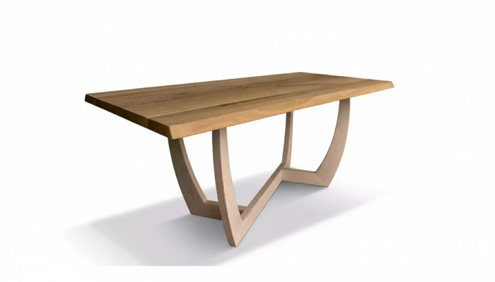 Jídelní pokoj Jídelní stůl 180cm dřevo Kuchyňský stůl Stůl 90x180 hnědý moderní