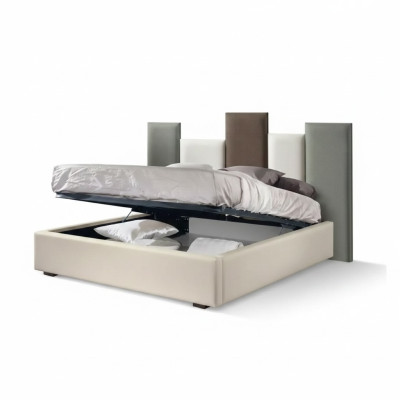 Postel Moderní stylová luxusní ložnice postele Italský nábytek 180x200