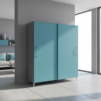 Kleiderschrank Schlafzimmer Modern Schrank Kleiderschränke Turkis Grün