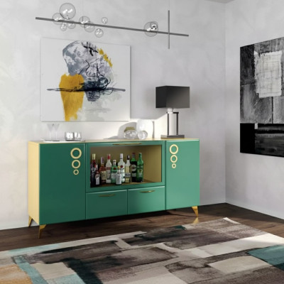 Sideboard Luxus neu Grüne Konsole Sideboards Modern Wohnzimmer Kommoden Holz