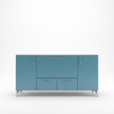 Baby Blue Sideboard Luxury Living Room Wall Units Furniture Chests of Drawers