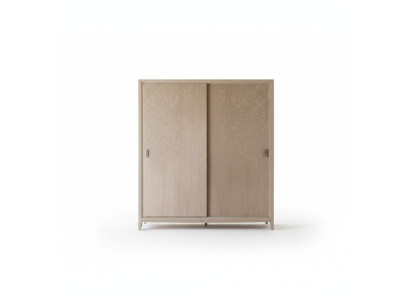 Schlafzimmer Kleiderschrank Material Holz Schrank Modern beige Schränke