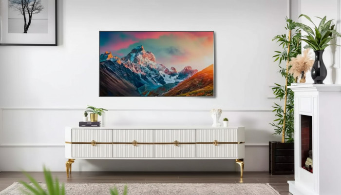 Obývací pokoj TV stojan nábytek rtv Televize Styl Moderní Bílý Luxus Dřevo