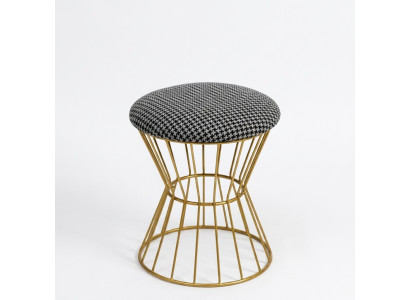 Hocker Pohovka kostka Luxus Möbel Design Stil Lounge Club tkanina