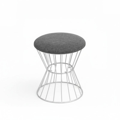 Hocker Fußhocker Würfel Luxus Möbel Design Stil Lounge Club Stoff