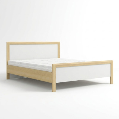 Modernes Weißes Doppelbett Schlafzimmer Betten Hochwertiges Holzgestell
