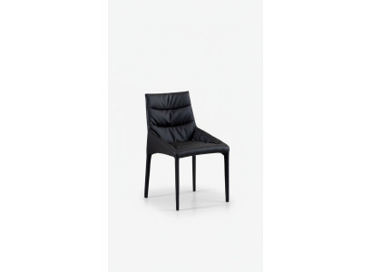 Schwarzer Polster Esszimmerstuhl Designer Textilstühle Esszimmer Möbel