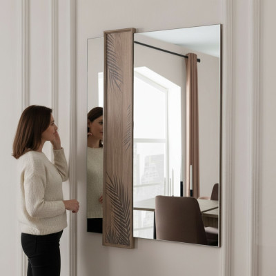 Designerový zrcadlový panel Moderní obdélníkové zrcadlo Nové jídelní nábytky