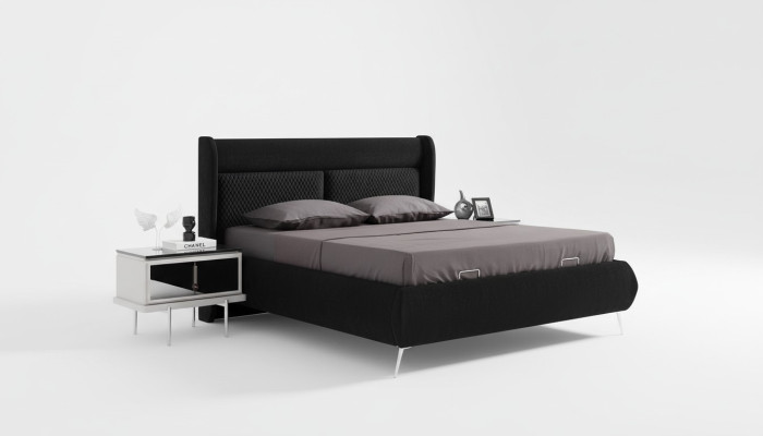 Designer Betten Luxus Bett 2x Nachttische 3tlg. Schlafzimmer Neuer Set