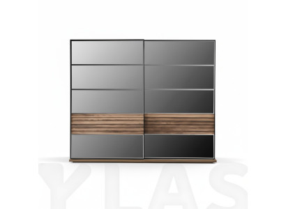 Schwarzer Kleiderschrank Moderne Schlafzimmer Möbel Schrank Holzschrank