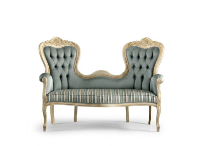 Klassische Chesterfield Sitzbank Polstermöbel Wohnzimmer Textilbank