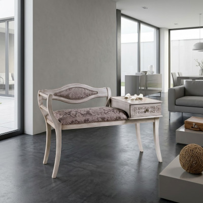 Luxus Polsterbank Wohnzimmer Textil Möbel Stil Klassischer Neu