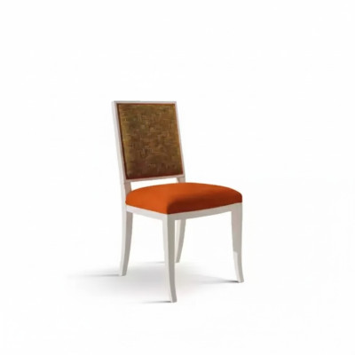 Jídelní židle designérská dřevo luxusní styl klasická čalouněná židle