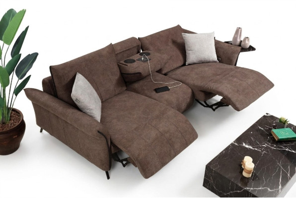 Luxus Sofa Couch Wohnzimmer Viersitzer Polstersofa Modern Designer Neu