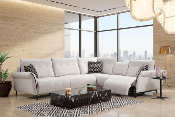 Rošt rozložitelný gauč pohovka čalouněný textil nábytek moderní design nový