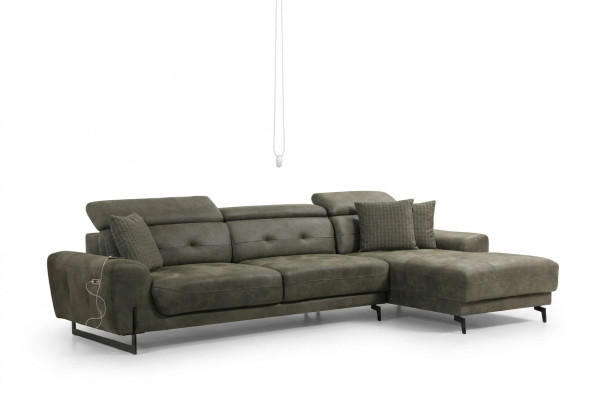 Relax Ecksofa L-Form Luxus Möbel Wohnzimmer Eck Sofa Couch Polster Modern Neu
