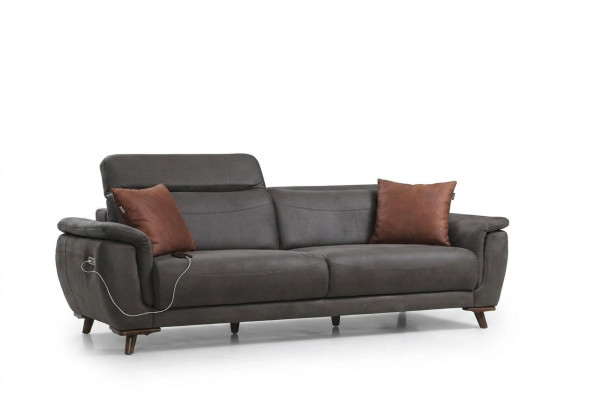 Luxus Dreisitzer Sofa Modern Sitzmöbel Wohnzimmer Couch Polstermöbel