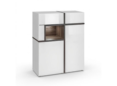 Modern Schrank Designer Möbel Weiß Luxus Wohnzimmer Möbel Holz Neu