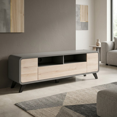 TV-Ständer Holzmöbel Luxus Wohnzimmer Wohnwand Sideboard Design Modern