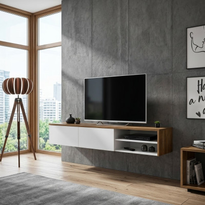 Designer Luxus TV Ständer Wohnzimmer Holz Lowboard Modern Neu Möbel