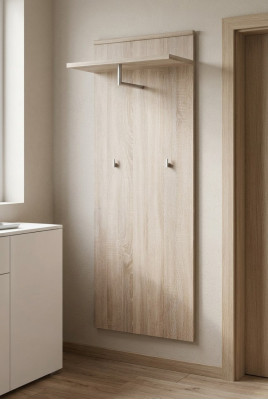 Kleiderständer Garderobe Flur Zimmer Wand Holz Luxus Einrichtung Designer