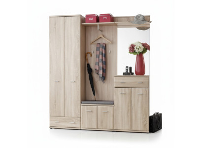 Kleiderständer Flurgarderobe Diele Design Möbel Holz Modern Schrank Neu