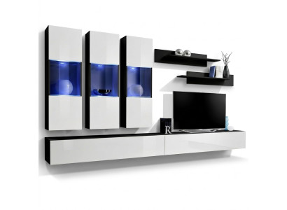 Moderne Designer Wohnwand TV Ständer Wand Regale Luxus Wohnzimmermöbel Neu