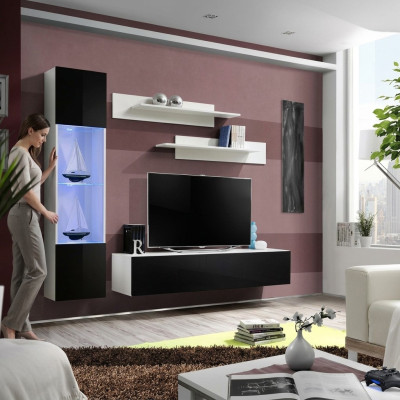 Obývací sestava s TV stojanem a nábytkem do obývacího pokoje