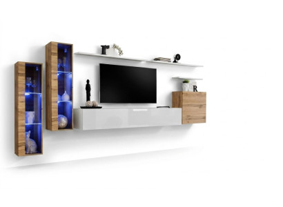 Luxus televizní stojan obývací pokoj Zařízení rtv nízký panel Designer Moderní obývací stěna