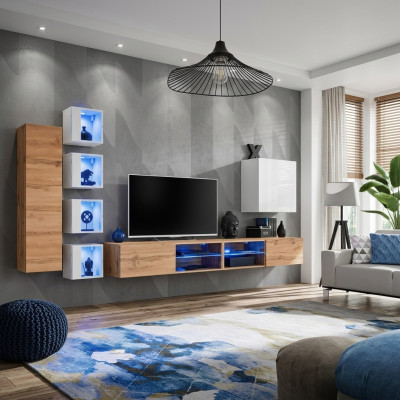 Designer Moderní nábytek Stěnové police Televizní stojan Nástěnná skříň Visací skříň Dřevěný nábytek