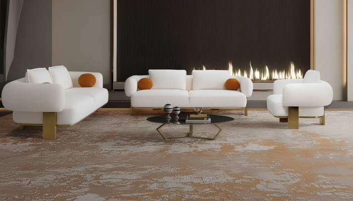 Sofa sestava 2x třísedák potah na sedadlo Set pohovka 3 kusy Design Sofa Nový obývací pokoj