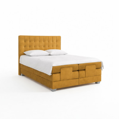 Bett Luxus Möbel Schlafzimmer Polsterbett Doppelbett Textil Einrichtung Neu