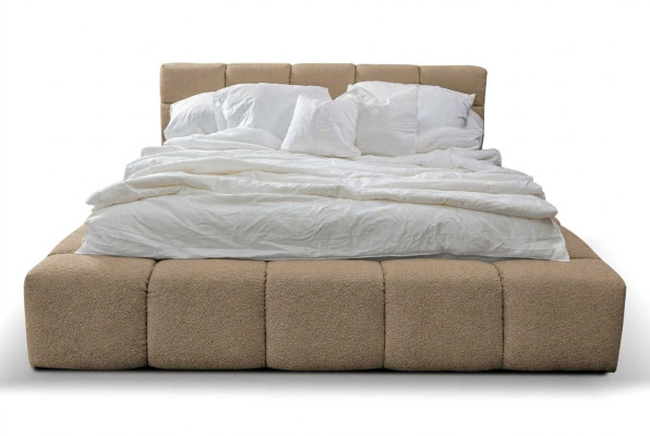 Ložnice Design 180x200cm Postel Dvojlůžko Luxus Samt Textilie Lůžko Dvojité