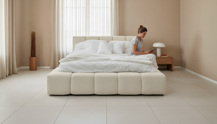 Bett Luxus Schlafzimmer Bettrahmen Polster Design Luxus Doppel Hotel Betten Weiß