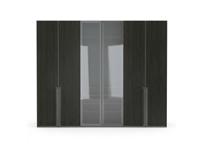 Kleiderschrank Schrank Schlafzimmer Schränke Schwarze Modern Holz Neu