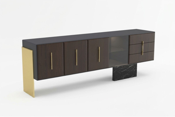 Modernes Sideboard Holz Kommoden Möbel Luxus Design TV Ständer neu