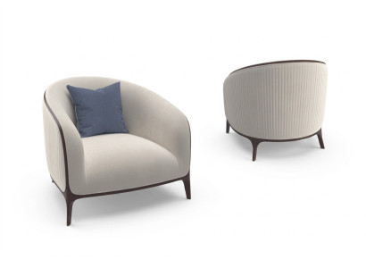 Sessel Design Couch 1 Sitzer Textil Lounge Polster Luxus Sitz Relax